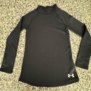 Under Armour Black Performance Long Sleeve Youth Medium